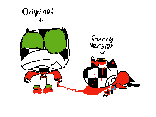 Me and Furry version
