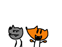 Wolf and Fox "colored"
