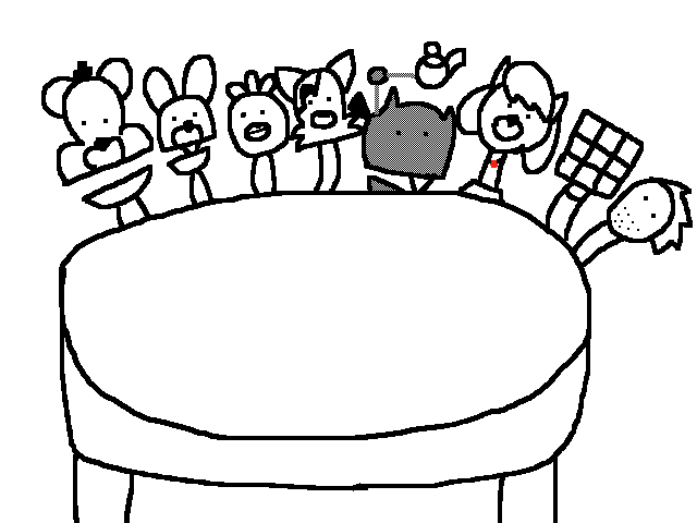 Small piece of animation Wolf game (FNAF)