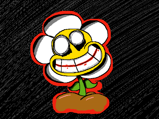 Creepy flower