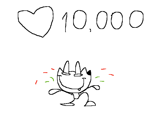 10000 likes!?!?!?!?! OMG THANK!!!