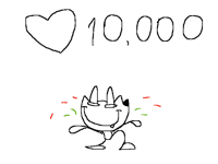 10000 likes!?!?!?!?! OMG THANK!!!