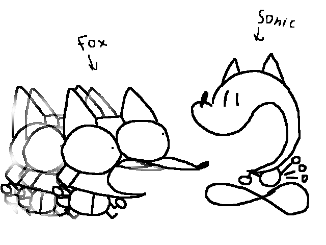 Fox and Sonic...