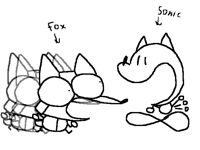 Fox and Sonic...