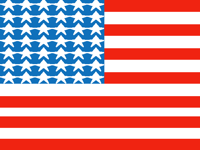50 us flags (unfinished)