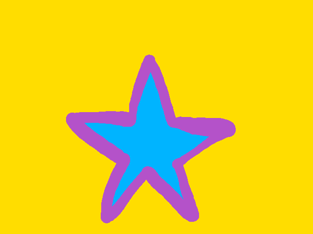 Крутящаяся звезда