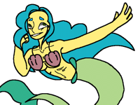Mermaid cuz why not (WIP 3)