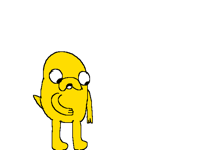 Jake the dog and fin the human