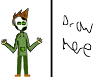 Draw him in ur style