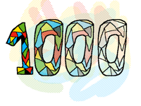 1000 likes
