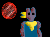 @Duck_Bro as thanos / duckos shaded