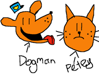 Dog Man and Petey