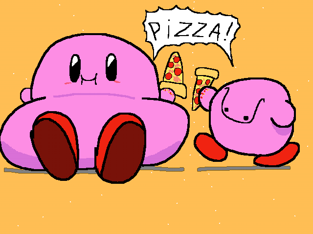 PizzaNight with @fatkirby_