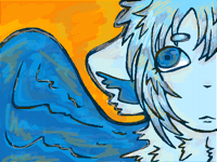 Blue winged kitty
