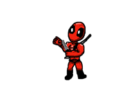 The deadpool's hand