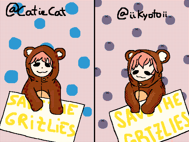 Drew beariez in my style <3 @iiKyotoii