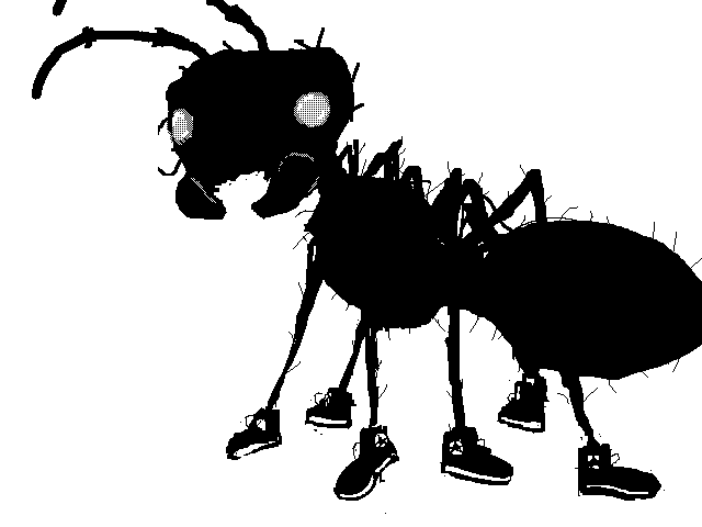 ant in chucks wip