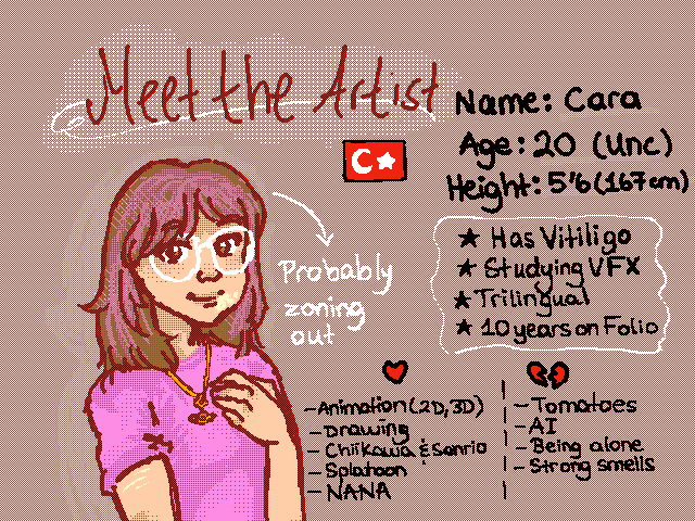Meet the artist!