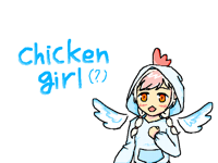 Chicken girl(?)