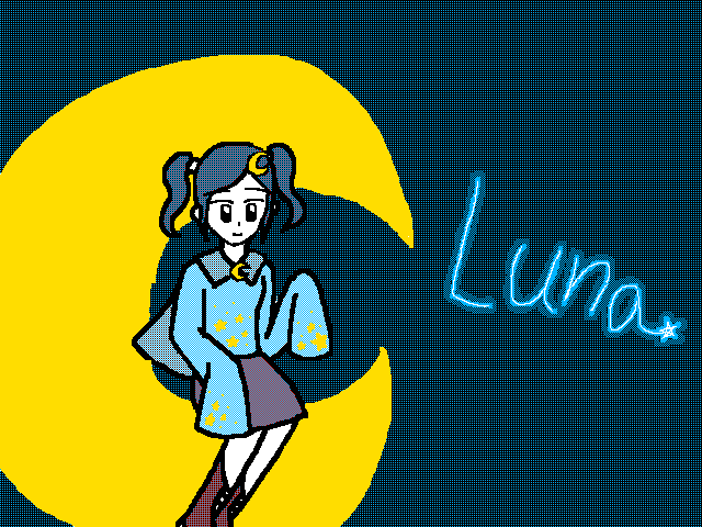 New character-Welcome to folioscope Luna!
