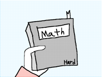 I hate math(bad ending)