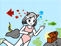 In the sea(little_bear's tip)