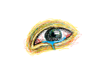 Crying eye
