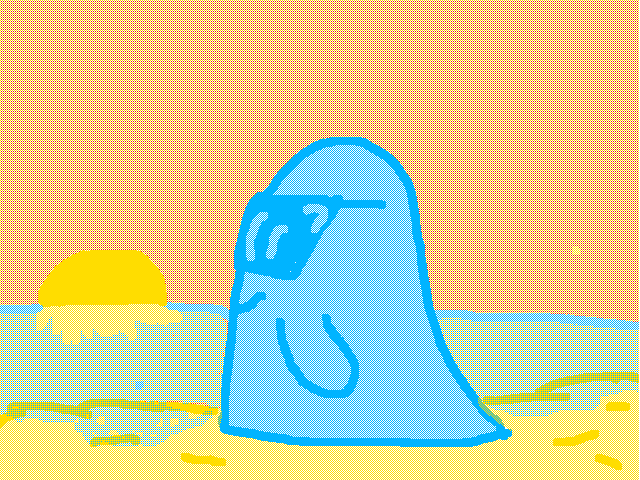 By the seaside