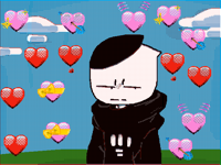 :>