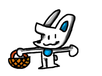 Me as Easter bunny