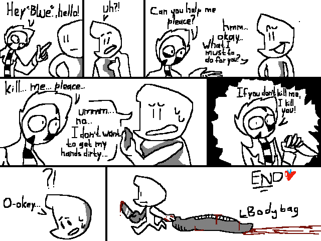 Comics collab with @ZOMBIX