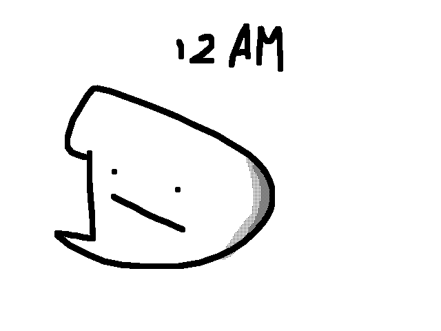 I should sleep now