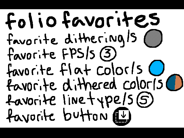 Folio favorites (Original: @FearlessRain )