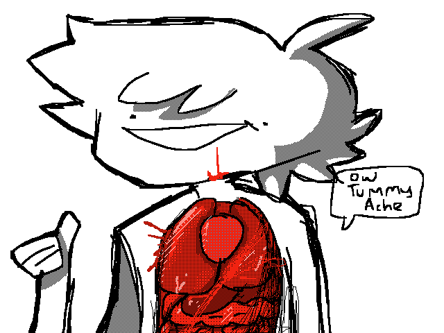 Lol I can’t draw gore I can only draw organs
