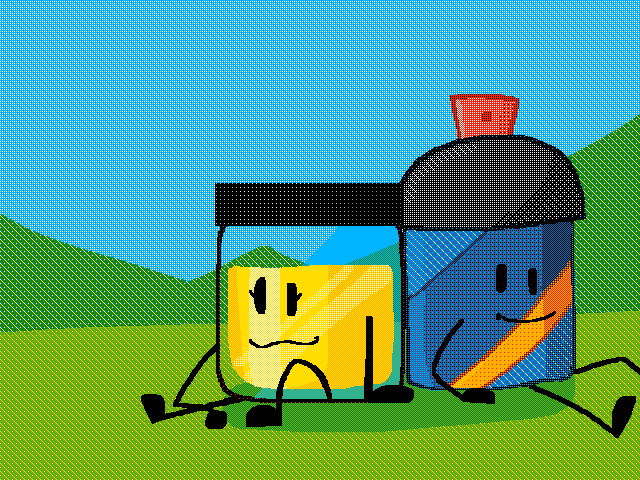 Inky used to be (Not ON) Painty and had arms