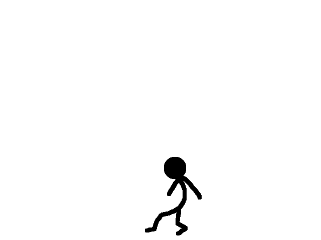 First time animating a stick and I’m bad at it