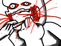 I can’t draw gore anymore eeeeee :(