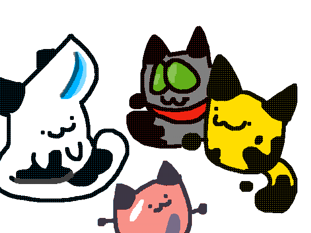 Me and the boys as cow Bebe’s