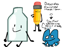 I took risks searching up “cursed image bfb”