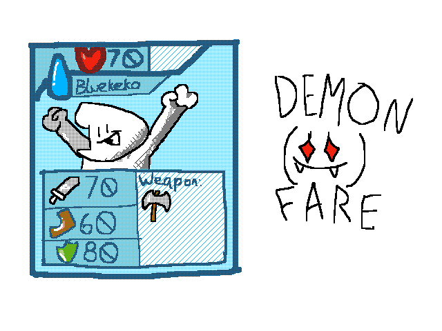 made my own card