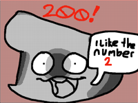 200 Followers! My My! :D