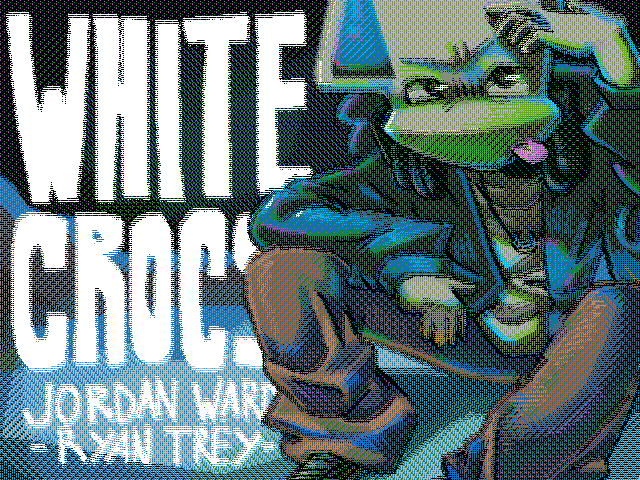 WHITE CROCS