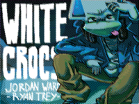 WHITE CROCS