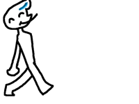 I learnt how to animate a walk but not legs