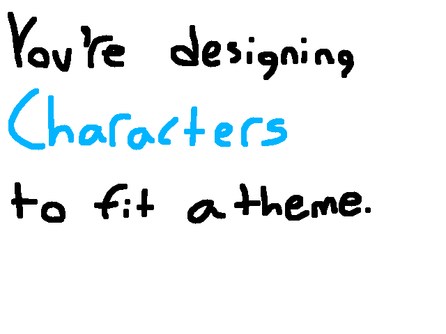 it’s an OC designing competition