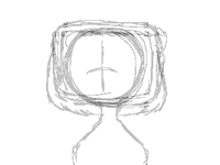 Wip of my new oc ;w;;