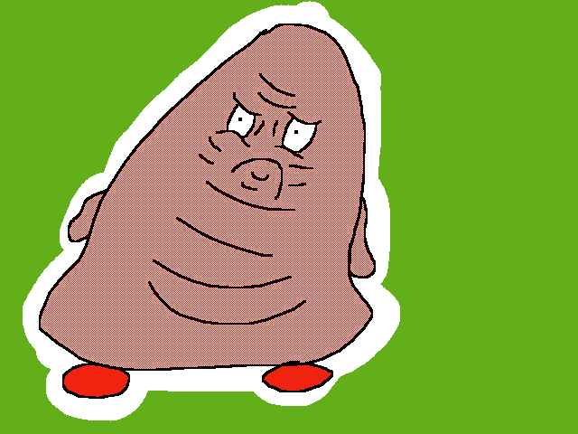 Kirbo ate to much waddle and bandana dees
