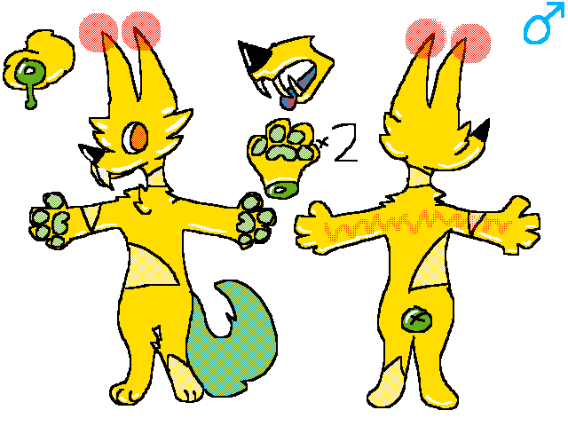 @FUDGEE Furry ref template