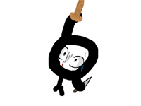 No escaping the rope..