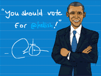 Obama Endorses @hellish